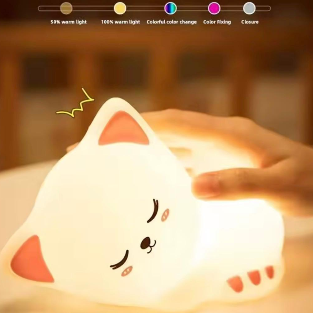 La Gattina Magica che cambia colore